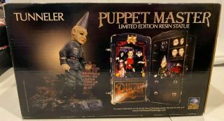 Full Moon Puppet Master Tunneler Resin Statue 2005 Limited Edition 341 Of 1990