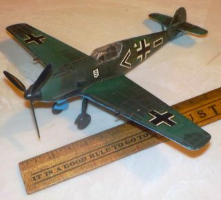 1:48 German Wwii Messerschmitt Bf 109e Built Plastic Model Airplane