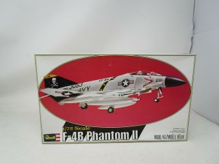 Vintage 1979 Revell F - 4b Phantom Ii Model Kit 1:72