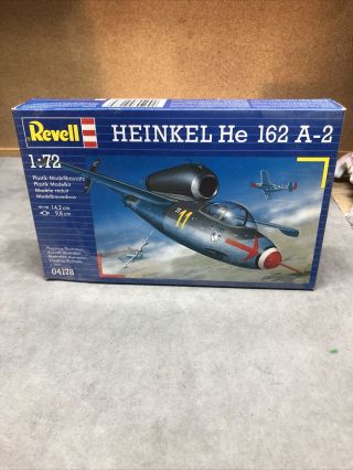 1/72 Heinkel He 162 A - 2 Salamander Revell Germany Plastic Model Kit