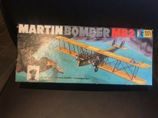 Itc Ideal Toy Corp Ww1 Martin Bomber Mb - 2 General Billy Mitchell Unbuilt