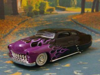George Barris Flamed 1949 49 Mercury Lead Sled 1/64 Scale Limited Edition Z