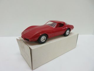 1979 Chevrolet Corvette Red Dealer Promo Car Factory Box