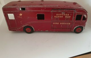Vintage Dinky Supertoys 981 Ritish Railways Horse Box
