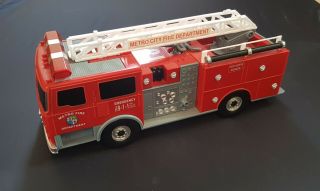 Vintage 1992 Tonka Funrise Fire Engine Truck Electronic 2