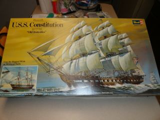 Revell H - 398 Uss Constution " Old Ironsides " Parts.