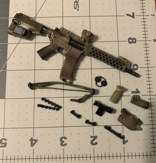1/6 Scale Toy Fbi Hrt Agent Hostage Rescue Team Servarevitas M4 Carbine Rif