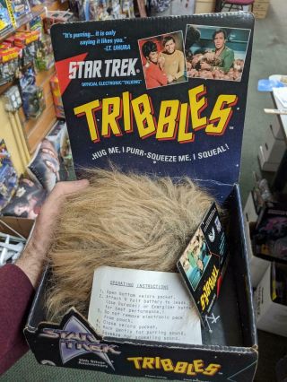 Star Trek 25th Anniversary Tribbles With Tags & Instructions