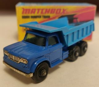 Matchbox lesney 48 Dodge Dump Truck 1966 Custom/Crafted box 2