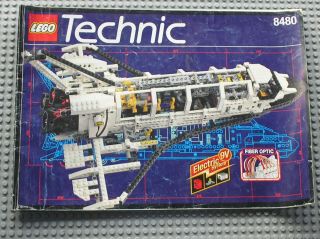 Notice Building Instruction Booklet Lego Technic Set 8480 Space Shuttle