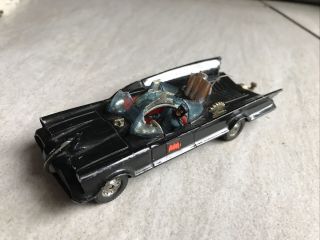 Vintage Corgi Batmobile With Batman Figure Diecast Collectibles