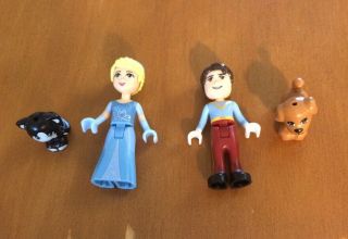 Lego Minifigures Cinderella And Prince Charming From 41055 - Minifigures Only