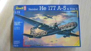 Revell 1/72 Heinkel He 177 A - 5 & Fritz X Complete 04616