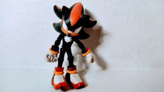 Jazwares 3 " Shadow The Hedgehog Sonic Figure Toy Doll Sega 2012