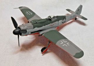 Built 1:72 Ww - 2 German Focke - Wulf Fw 190 D - 9 Fighter Hptm Waldemar Wubke Jv 44