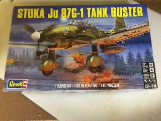 1/48 Revell Stuka Ju 87g - 1 Tank Buster Parts In Factory Bags