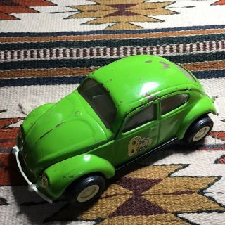 Vintage Tonka Green Volkswagen Vw Beetle Bug Needs Repairs