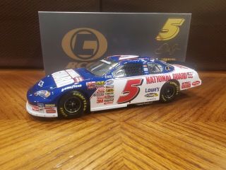 1/24 Dale Earnhardt Jr 5 National Guard 2008 Chevy Mc Ss Rcca Club 21 Of 300