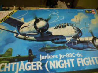 Revell Nachtjager 88 Junkers Ju - 88c - 6c