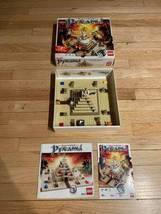 2010 Lego Ramses Pyramid 3843 Complete W/box - Manuals - Etc.