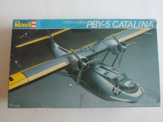 1982 Revell Consolidated Pby - 5 Catalina Model Building Kit 1:72 (