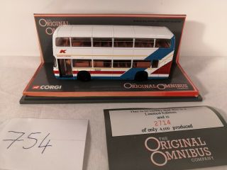 Corgi Ooc 1:76 43004 Leyland Olympian Keighley And District Diecast Model Bus