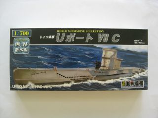 1|700 Model Submarine U - Boat Type Vii C Doyusha D11 - 3166
