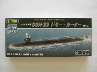 1|700 Model Submarine Uss Ssn - 23 Jimmy Carter Doyusha D11 - 3157