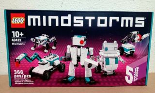 Lego Mindstorms Mini Robots 40413 Build 5 Models &