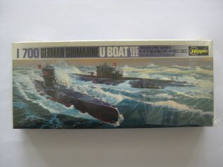 1|700 Model Ship German Submarine U Boat Viic Ixc Hasegawa D11 - 2597