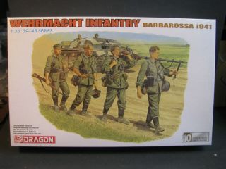 1/35 DRAGON DML WEHRMACHT INFANTRY BARBAROSSA 1941 BOX 2