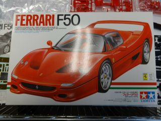1/24 Tamiya Ferrari F50 Model Kit Parts
