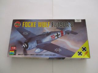 1/48 Airfix Focke Wulf Fw 190 A - 8 - Kit 05105
