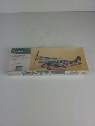 Hawk North American P - 51d Mustang It 546 - 100 - 1:48 Scale Vintage Box