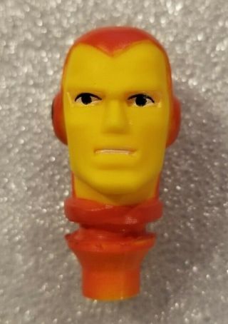 Vintage 8 Inch Mego Type - I Ii T1 T2 Iron Man - Head Only - Wgsh - Cond