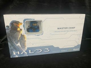 Gentle Giant Xbox " Halo 3: Master Chief " Blue Spartan Deluxe Bust Figure Statue