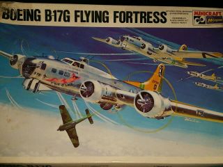 Hasegawa Minicraft Boeing B17g Flying Fortress 1/72 Scale Model