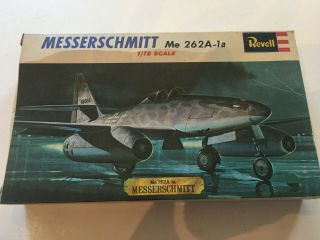 Classic 1971 Revell 1/72 Messerschmitt Me.  262a - 1a Model Kit,  W/ Box;