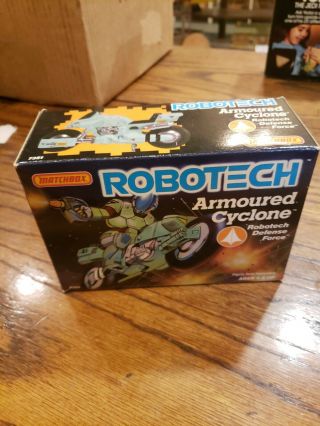 Matchbox Robotech Armoured Cyclone Motorcycle 1985 Vintage