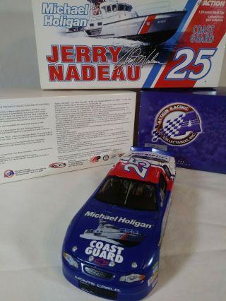 Jerry Nadeau 25 1/24 Nascar 2000 Coast Guard Michael Holigan