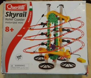 Quercetti Skyrail Roller Coaster Made In Italy 6635