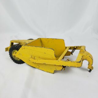 Vintage Hubley Earth Mover No.  1807 Yellow Trailer Only