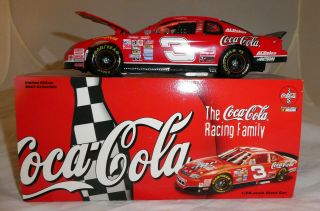 1:24 Scale Die - Cast Nascar Dale Earnhardt 1998 Coca - Cola Racing Family 3 Action