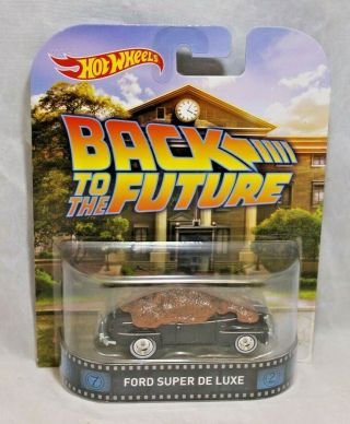 Hot Wheels 1/64 Retro Back To The Future Ford Deluxe
