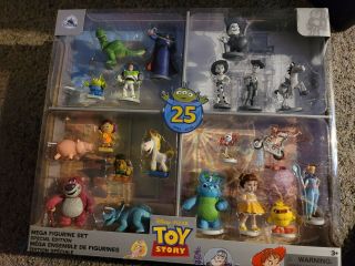Disney Pixar 25th Anniversary Toy Story Special Edition Mega Figurine Set