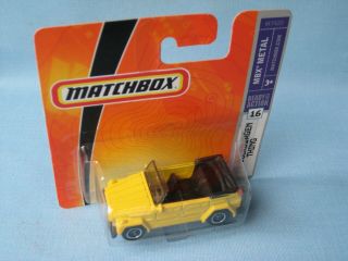 Matchbox 1975 Vw Volkswagen Type 181 Thing Yellow Classic Retro Toy Model Car