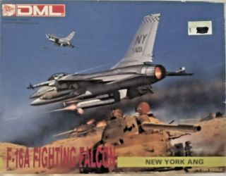Dml F - 16a Fighting Falcon 1:144 Scale.  In Open Box