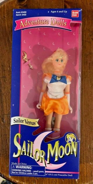 Sailor Moon Adventure Dolls 6 " Sailor Venus