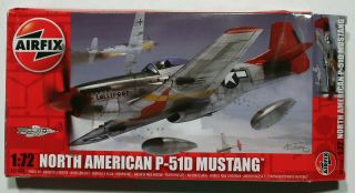 Airfix A01004 1/72 North American P - 51d Mustang Usaaf Ww2 Fighter