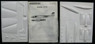 1/72 Airmodel Products Heinkel He - 115 German Seaplane Vacuform Kit
